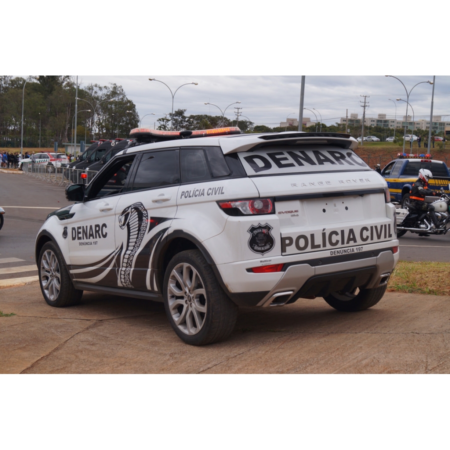 Brazilian DENARC Policia Range Rover Evoque